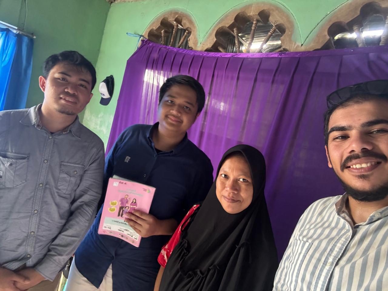 Kunjungan Ke-3 Ibu Rostina oleh Kelompok 7 di Semester 6 (Rabu, 30 April 2025)